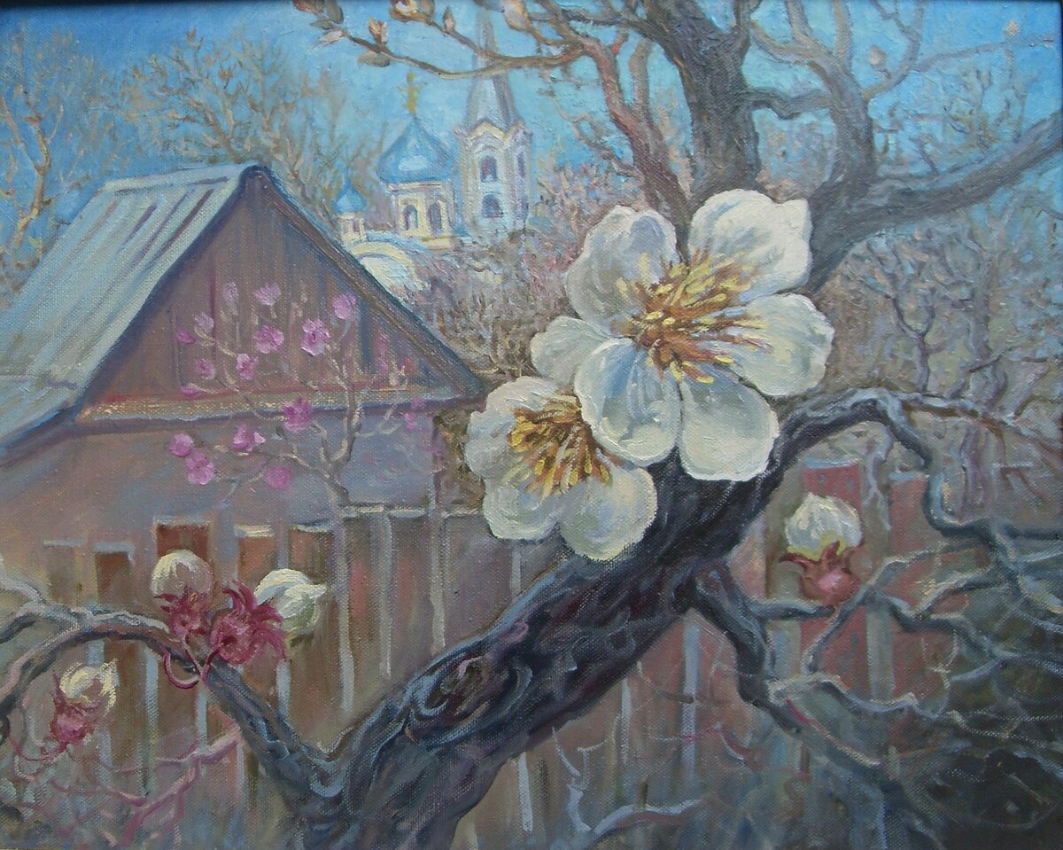Весенний день картины художников