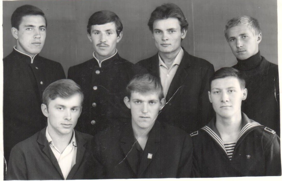 С друзьями. 1967 год. Большая Мурта 