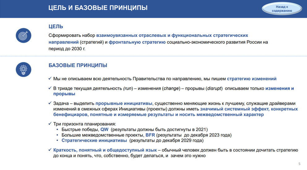 План реализации стратегии социально экономического развития