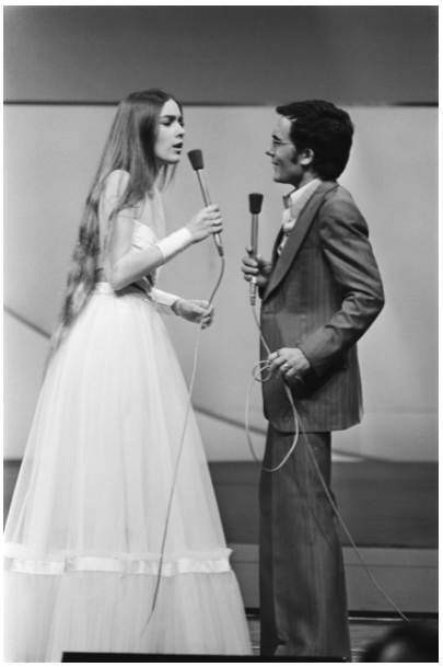 Аль Бано и Ромина выступают на Евровидении 1976 года (Национальный архив / wikimedia)