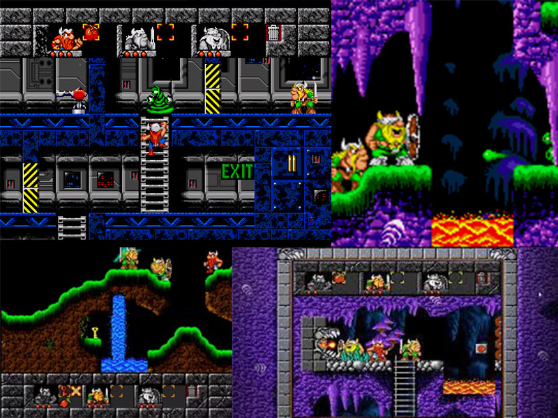 Иллюстрация к игре The Lost Vikings