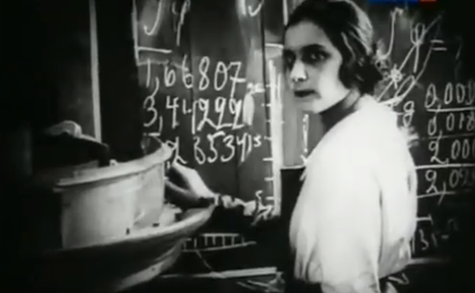 Кадр из фильма «Луч смерти» (1925). Скриншот. 