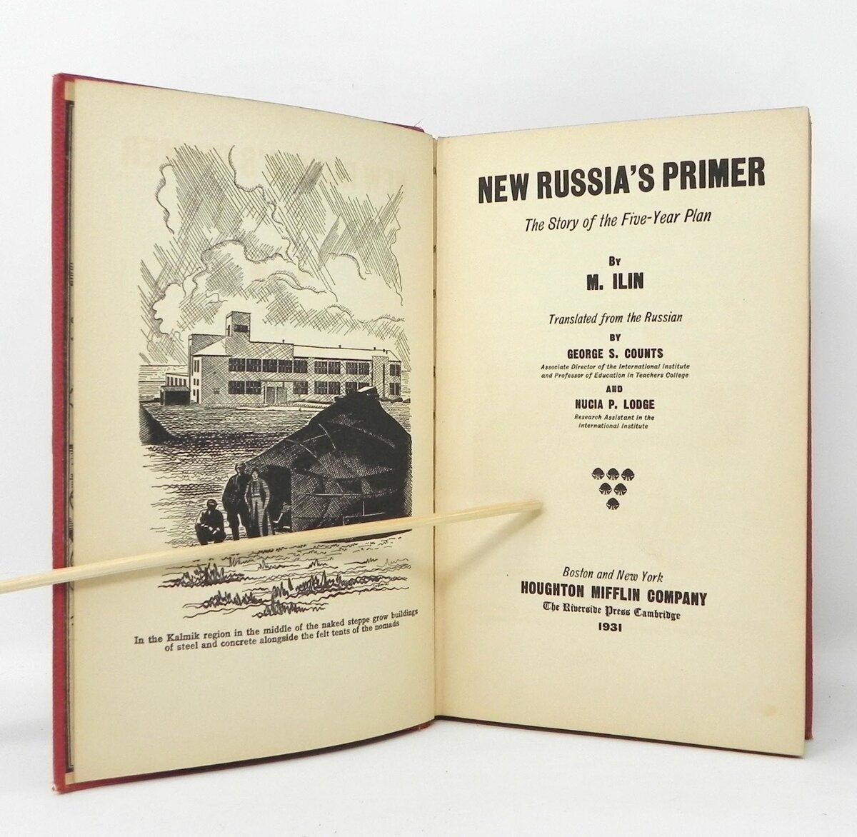 Неожиданной сенсацией в Америке стала книга Ильина под названием "Рассказ о великом плане" 1930 года. Её перевели на английский язык и опубликовали в 1931 году в Нью-Йорке и Бостоне. Книга стала бестселлером. 