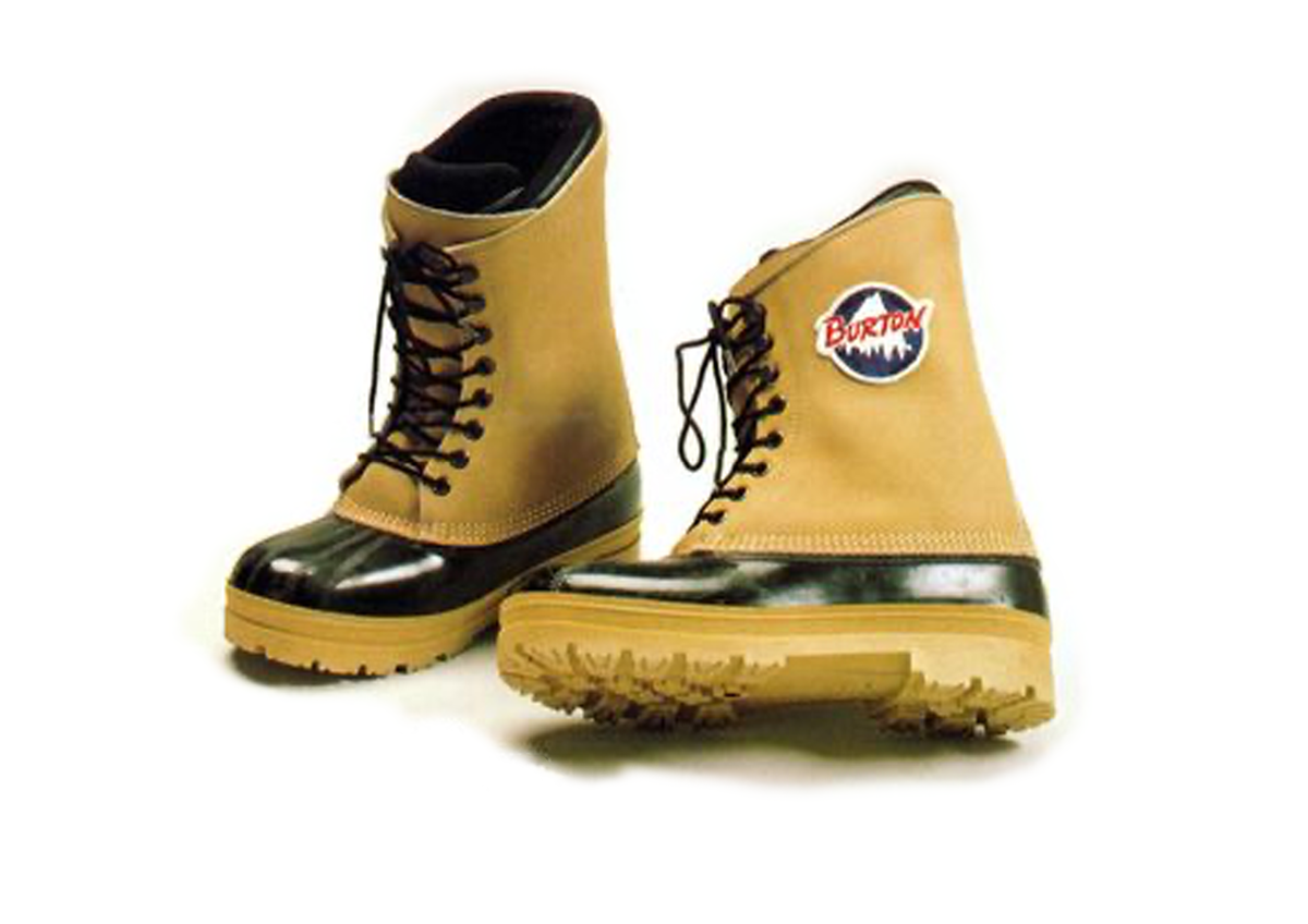 Прототип современных ботинок для сноуборда