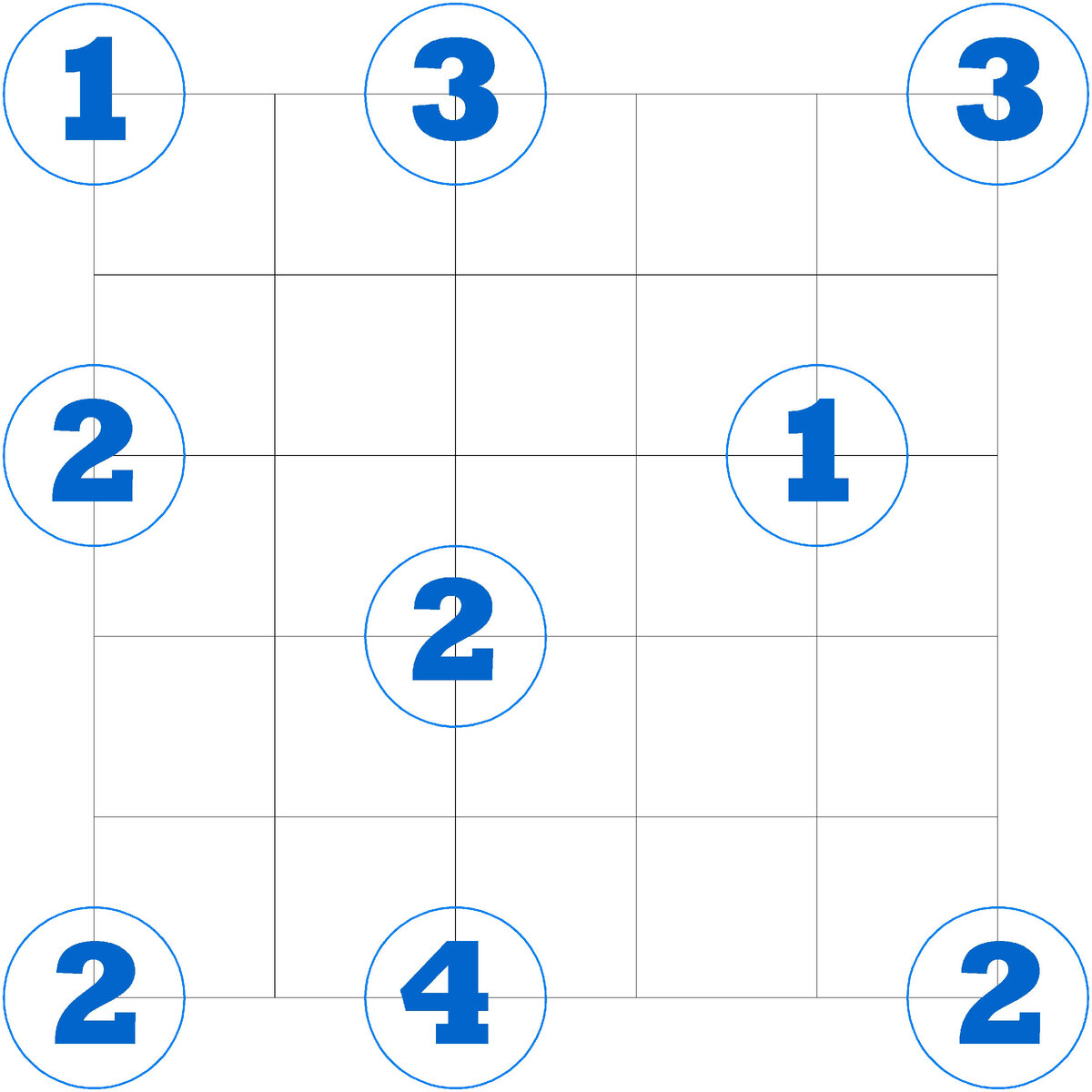 Головоломка "Мосты"