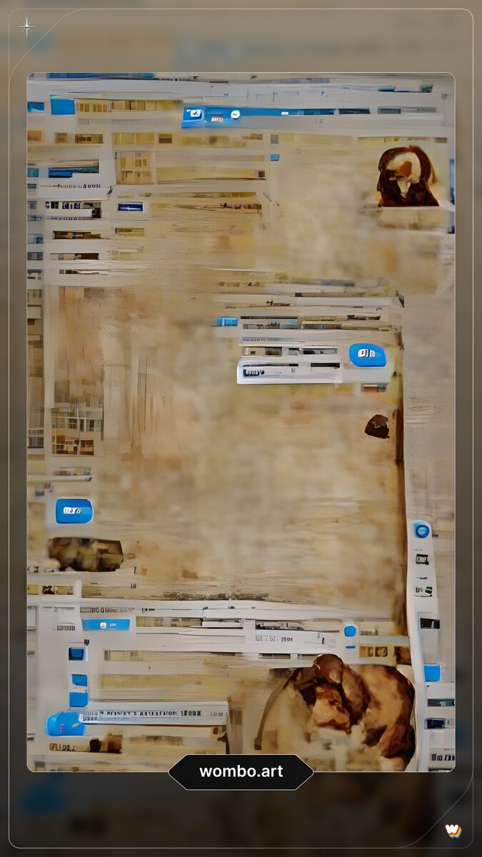 Это изображение нарисовала нейросеть https://app.wombo.art/ по запросу telegram bot
