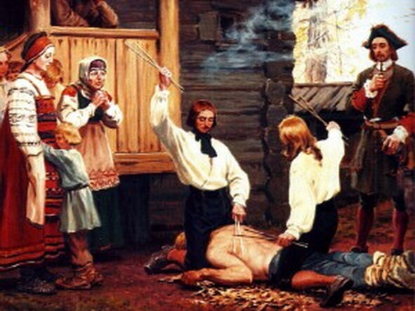 Лишь бич свистал, играя...