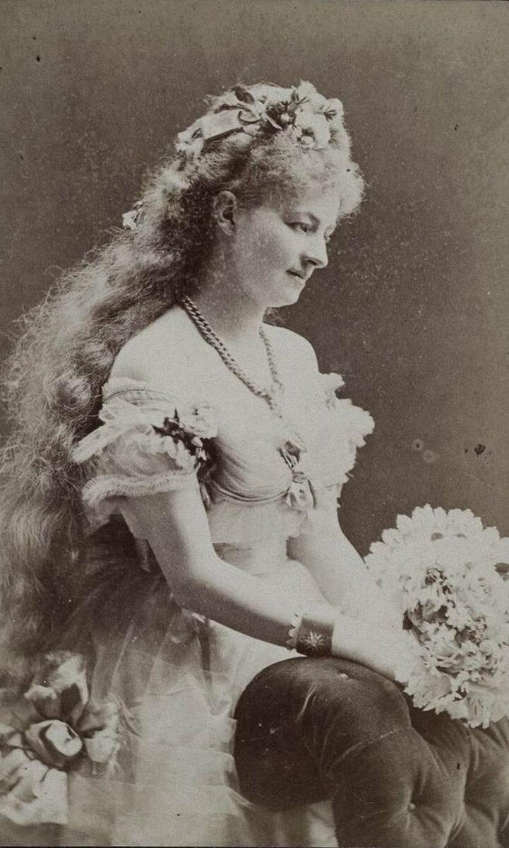  Helena Modrzejewska, Фотография начала 1870-х. 