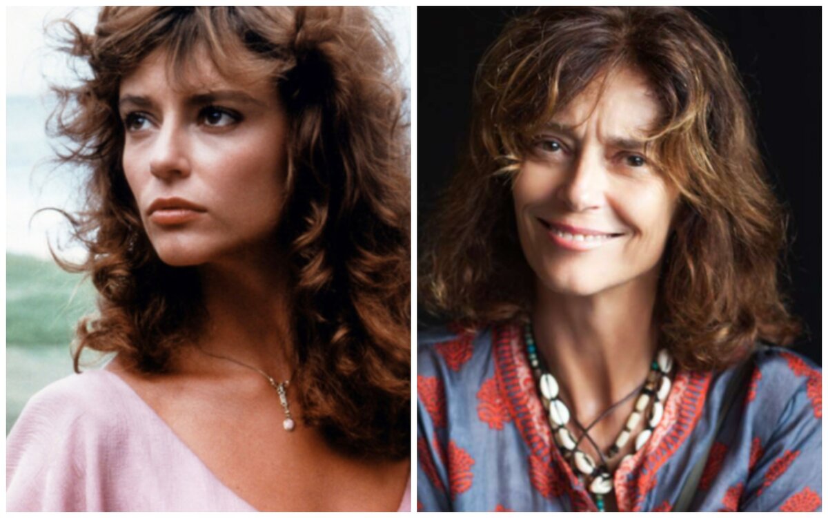 Рэйчел Уорд тогда и сейчас. Фото: Pinterest