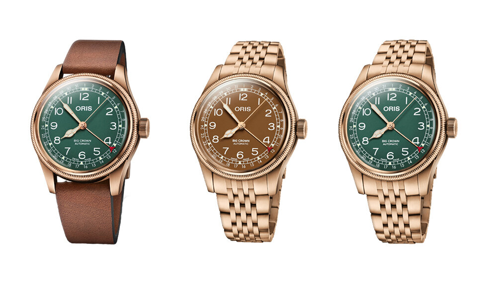 Oris Big Crown Pointer Date 80th Anniversary Edition и часы из нелимитированной коллекции