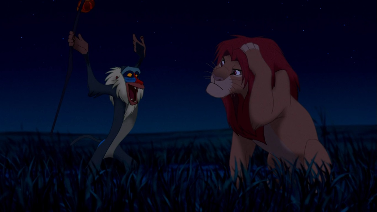 Кадр из мультика.