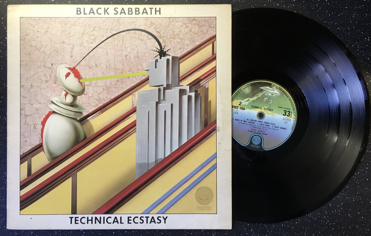 Чего только не разглядишь на обложке "Technical Ecstasy"