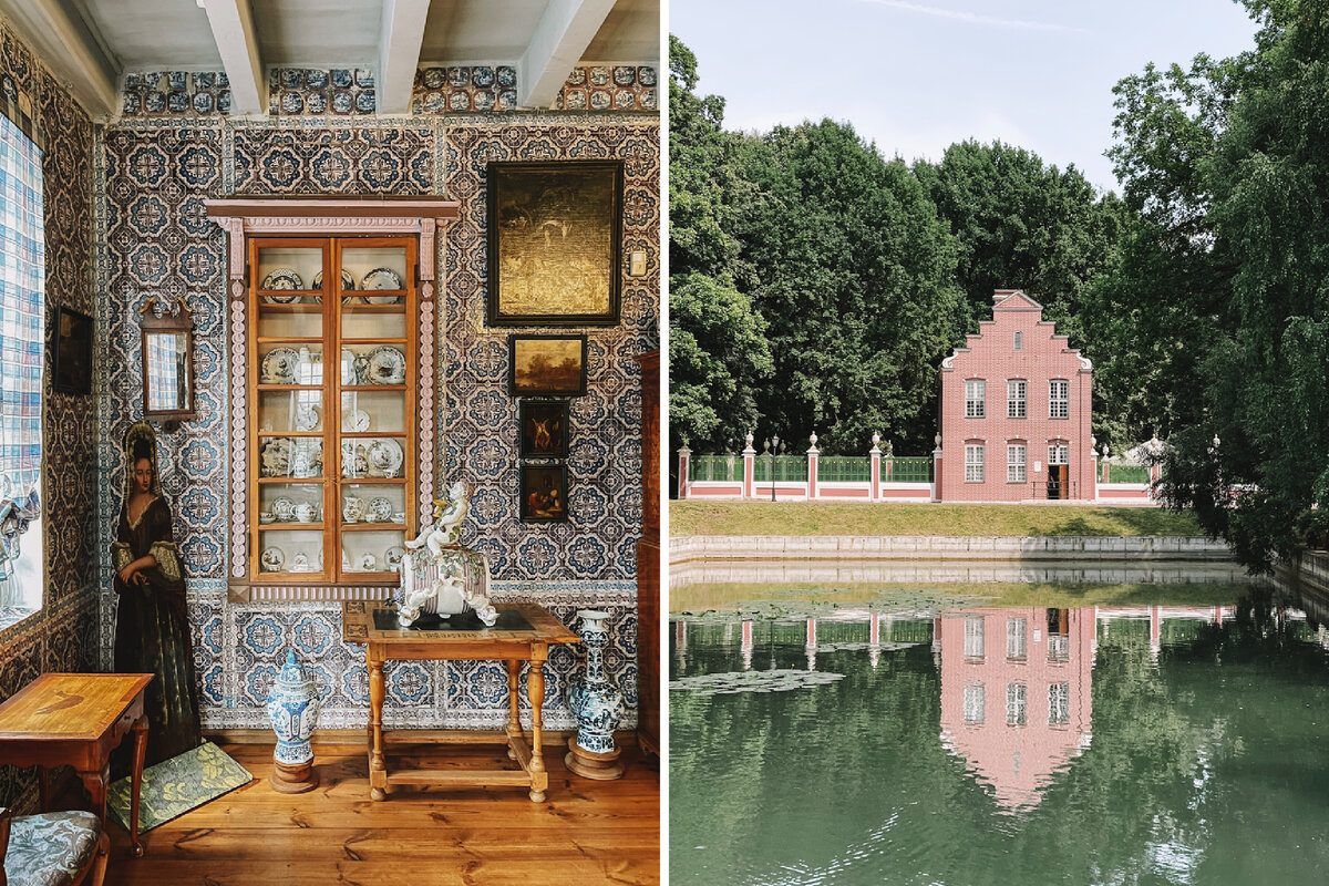 Внутри воссоздали обстановку голландского дома на основе документов 18 века