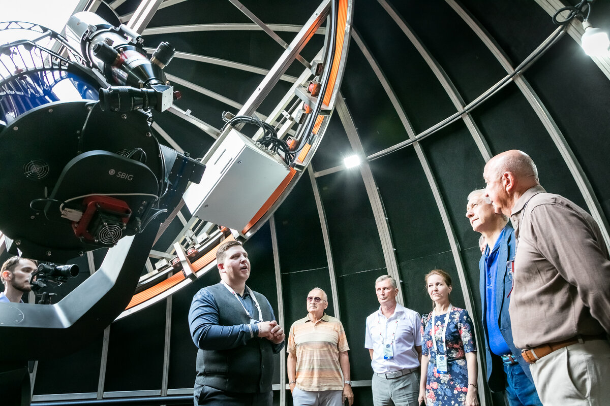 В обсерватории