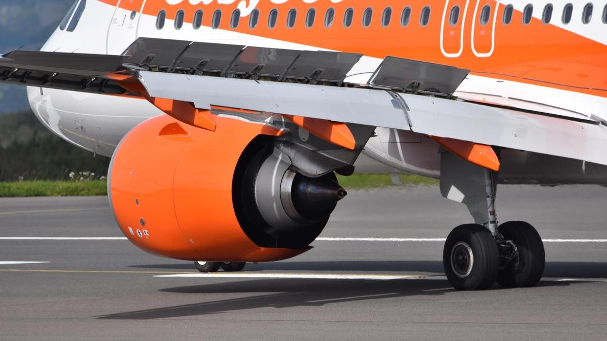    Самолет компании Easyjet:pexels.com