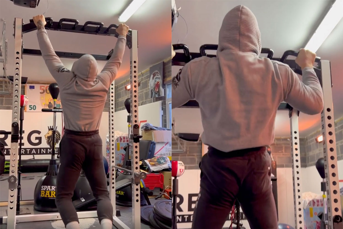 Высокие подтягивания 