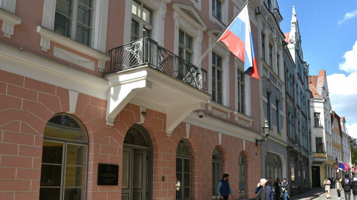    Посольство РФ в Таллине© Sputnik / Вадим Анцупов