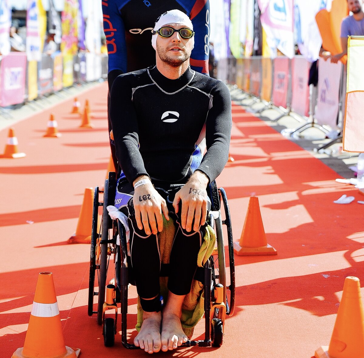 Перед стартом настроение было хорошее 