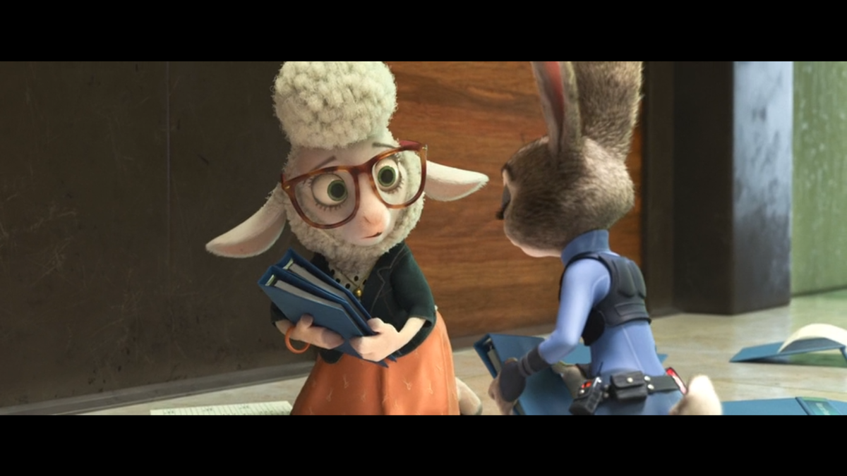 Барашкис. Кадр из мультфильма "Зверополис"