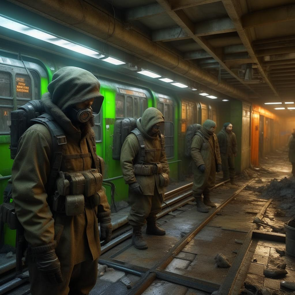 Метро 2033, выжившие. Автор И.И.