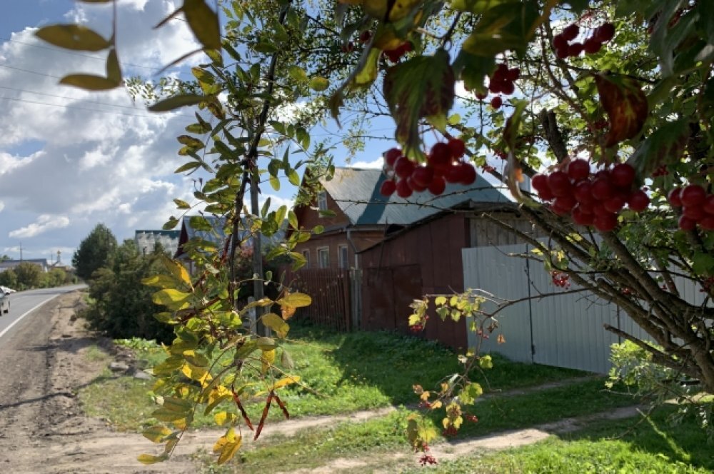 Елатьма наслаждается солнечными деньками бабьего лета.