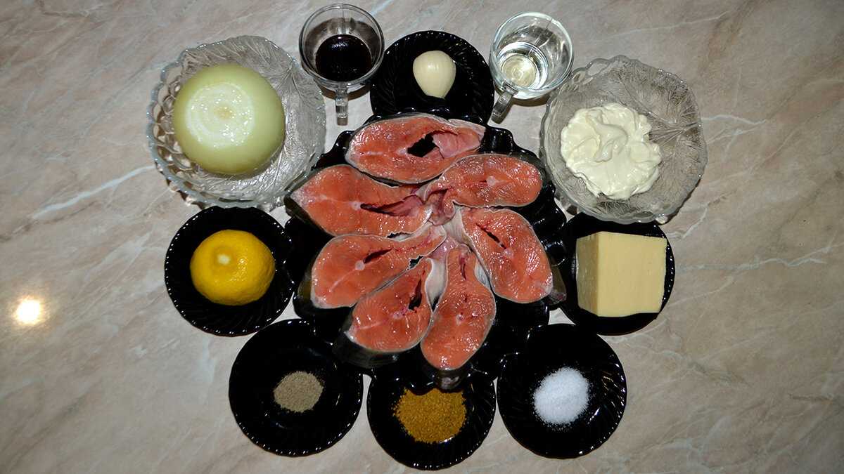 Рецепт запеченной горбуши