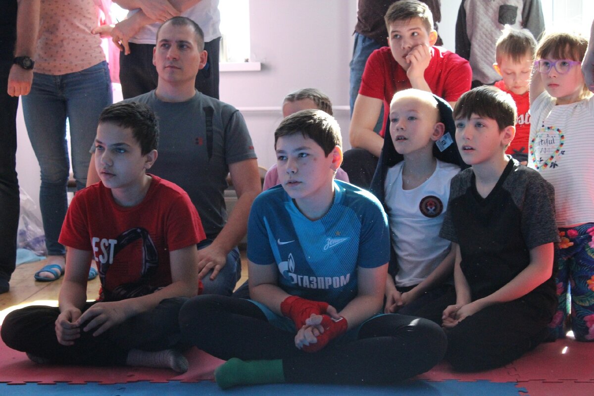 Все увлечены боем