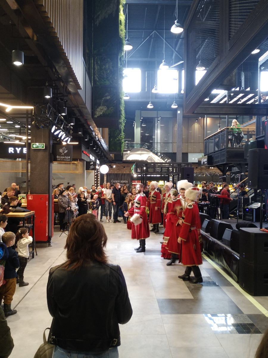 Московский казачий хор участвовал в открытии