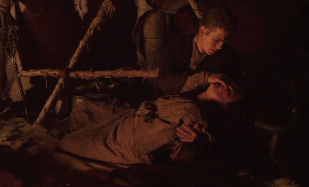 Энакин нашёл свою маму Шми Скайуокер