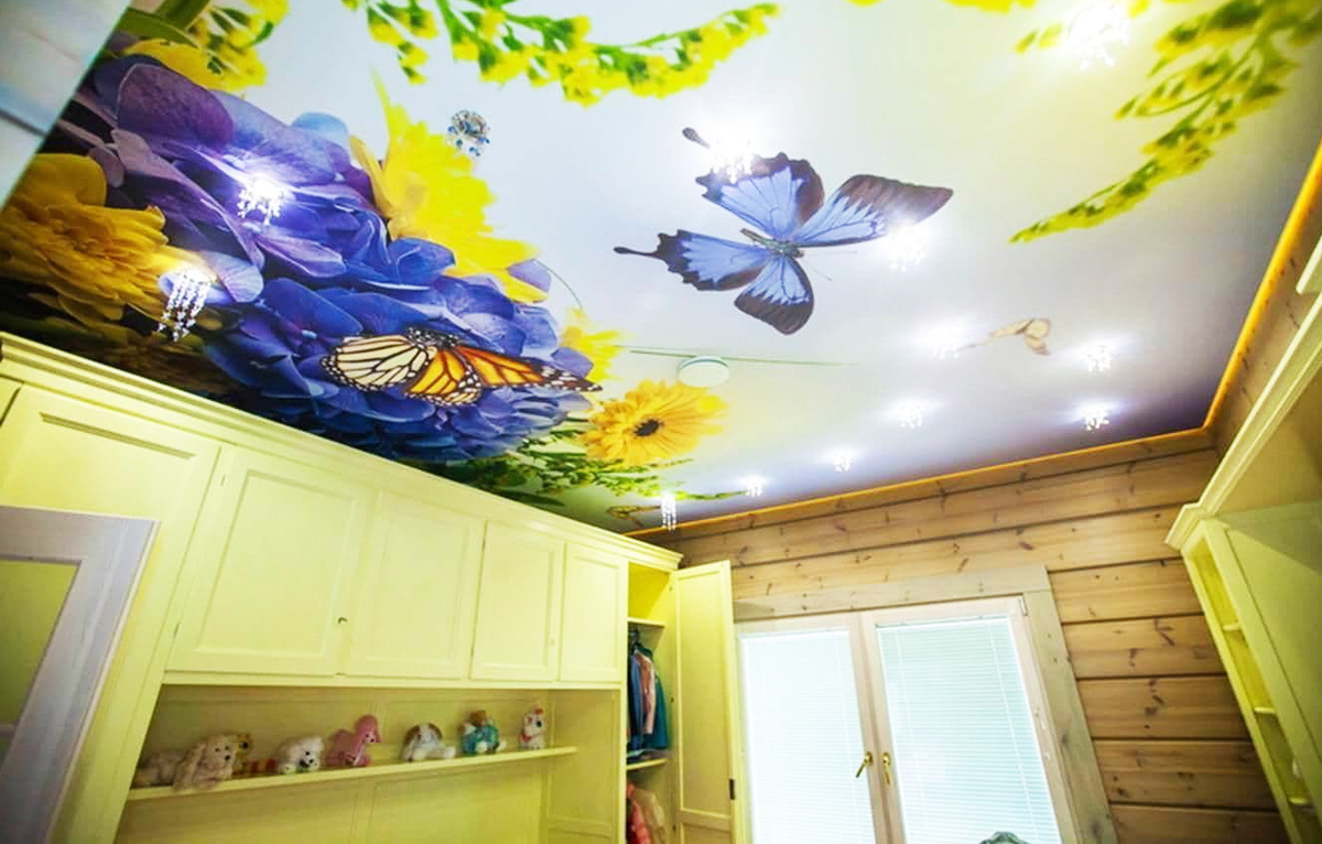 С чего начинается натяжной потолок?