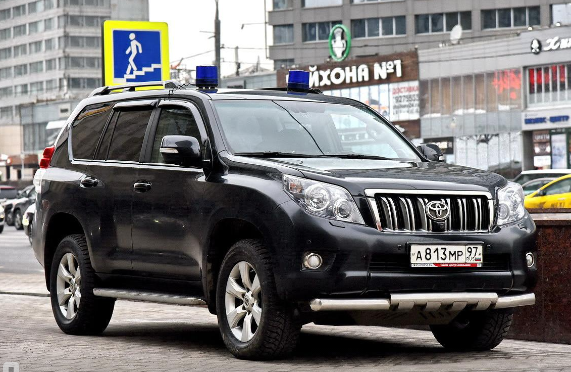 Российский отдельный. Тойота Прадо а мр97. Служебное авто ФСБ РФ. Toyota Land Cruiser 150 ДПС. А297мр97 ленд Крузер.