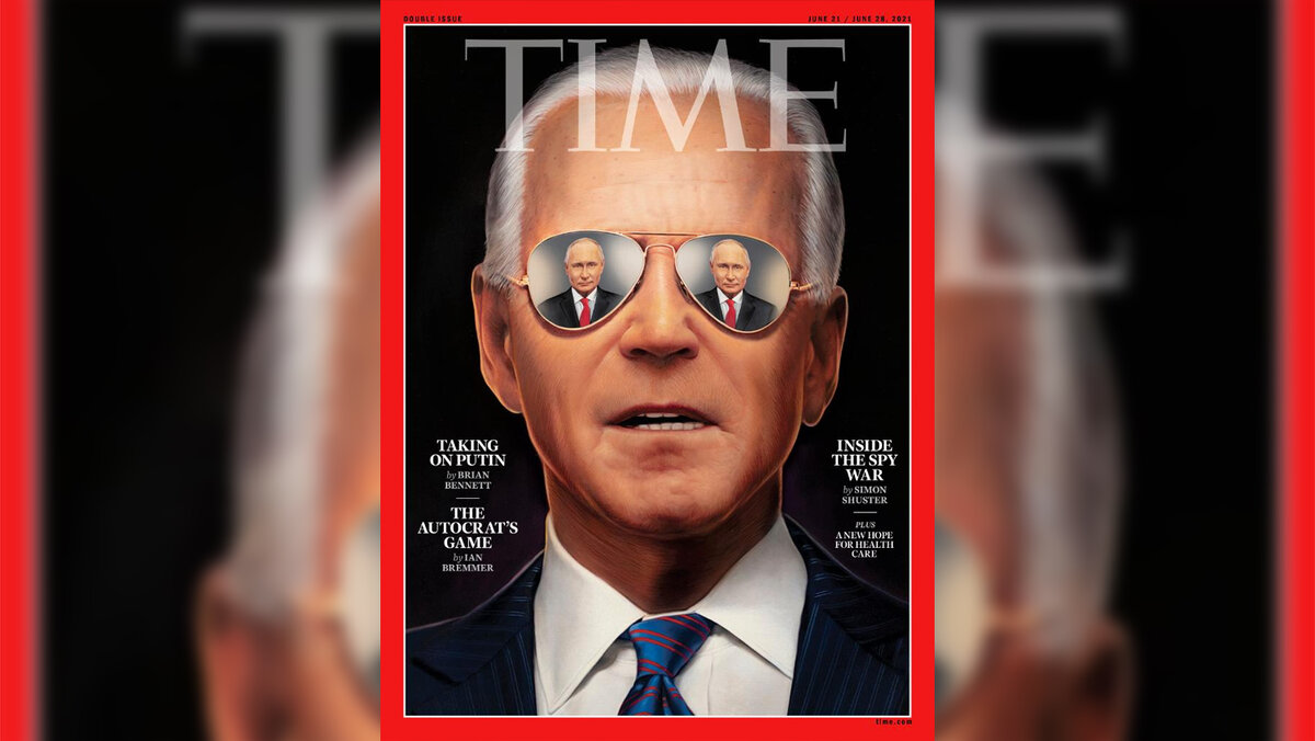 Байден. "готова ли Россия к самоубийству?" фото из сети.