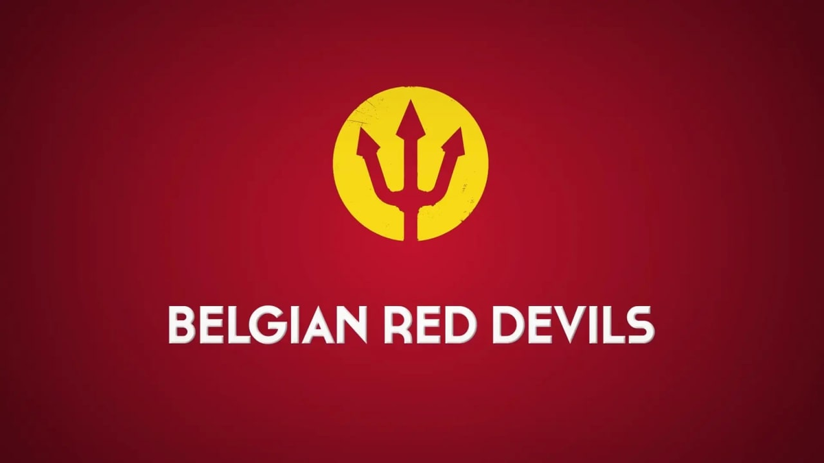 Трезубец дьявола — символ сборной Бельгии 
