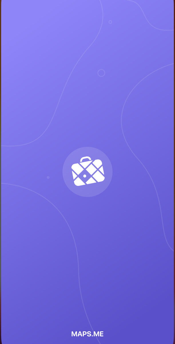Приложение  maps.me 