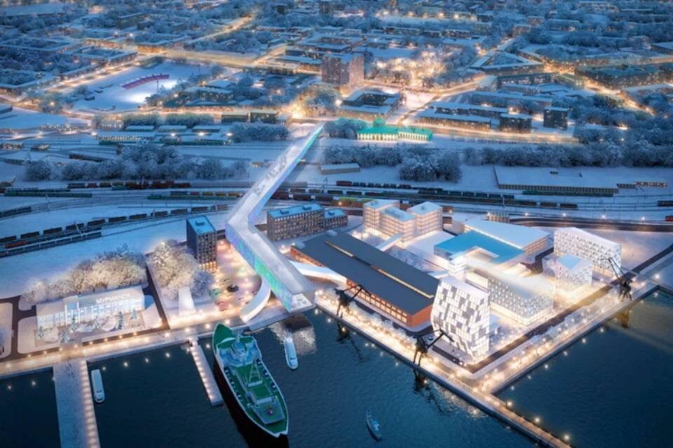     "Новый концертный зал построят в рамках проекта "Новый Мурманск". Фото: КБ "Стрелка"