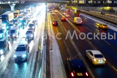    Момент ДТП ©Скриншот