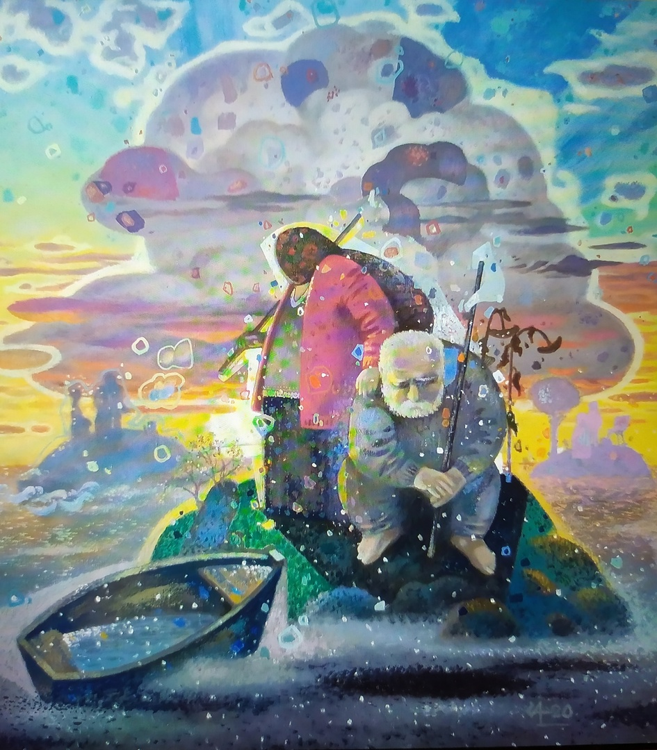 Александр Стеценко. "Свечерело"