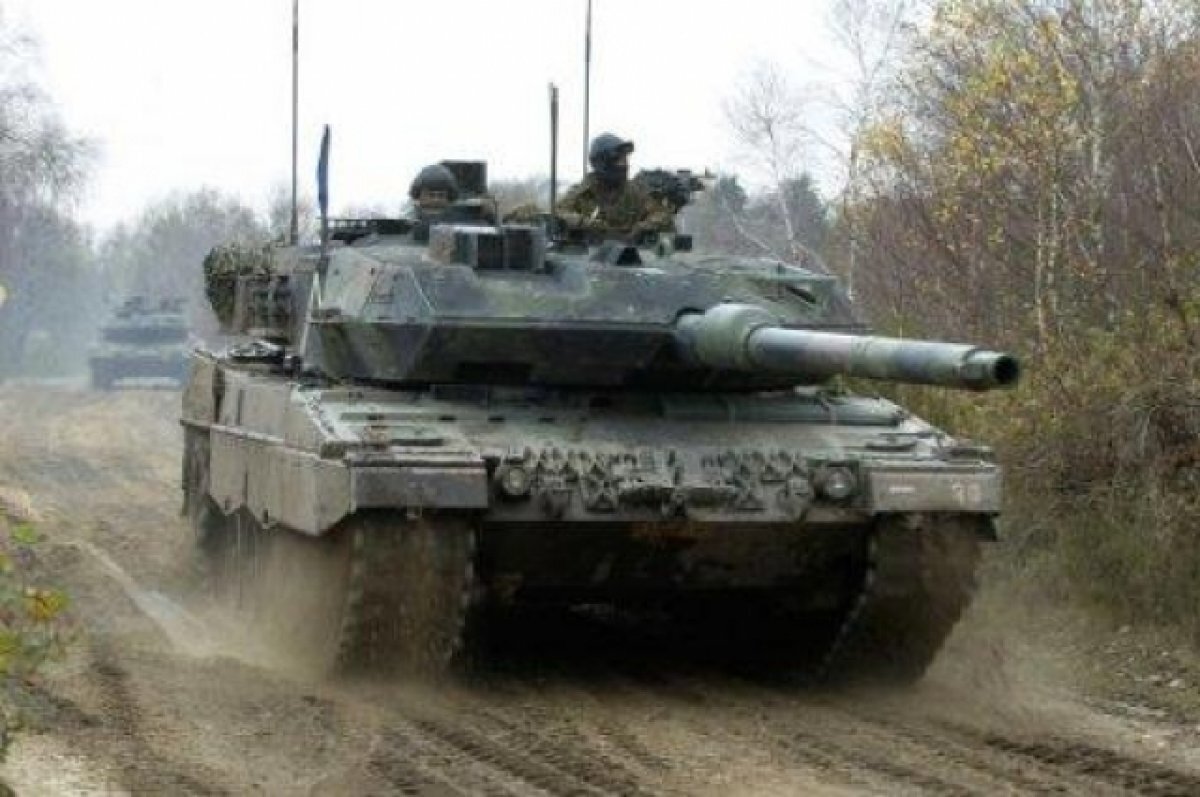    Военкор Пегов: на Украине замечены немецкие танки Leopard 2