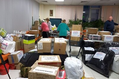    Гуманитарная помощь из Реутова в зону СВО © Сайт администрации г.о. Реутов