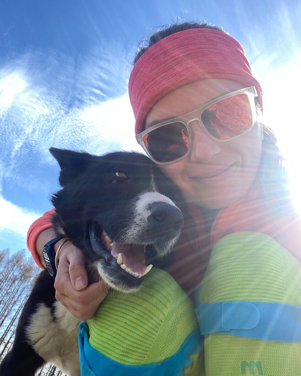 мой друг на тренировках 