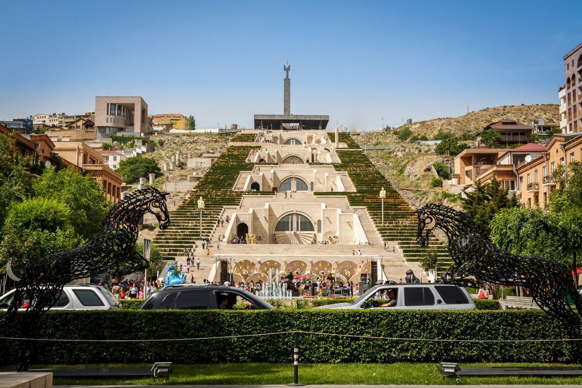 Большой Каскад в Ереване 