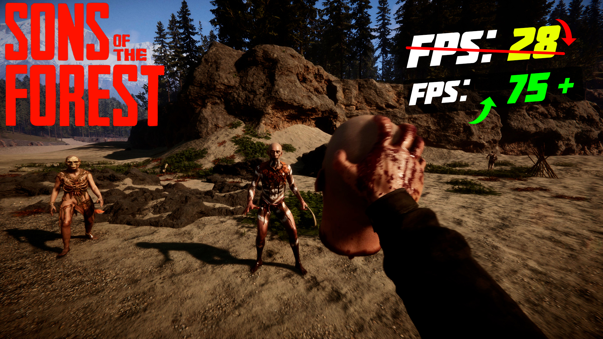 🎮Sons of the Forest: ПОВЫШЕНИЕ FPS и ОПТИМИЗАЦИЯ / НАСТРОЙКА ГРАФИКИ в  ФОРЕСТ 2