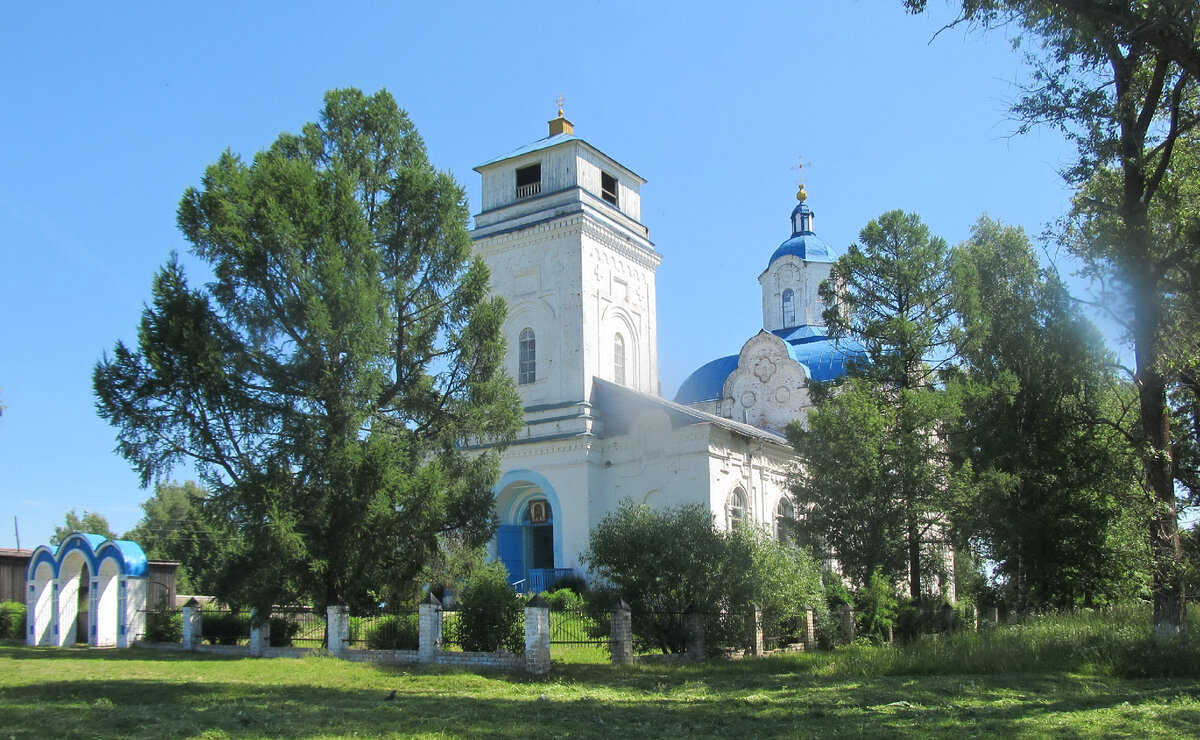 Спасская церковь в селе Тамаково (Матвинур) Санчурский район Кировская область