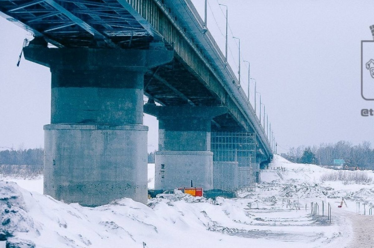   В Томске распилят ледовую дорогу под Коммунальным мостом