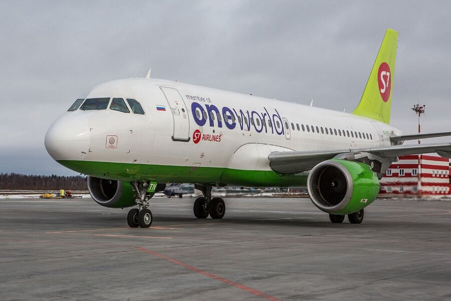 S7 airlines авиакомпания фото самолета S7 начнет выполнять рейсы в Китай CountryScanner Дзен