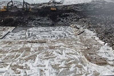    Рекультивация полигона «Заволенье» в Орехово-Зуевском округе © Пресс-служба Министерства экологии и природопользования Московской области