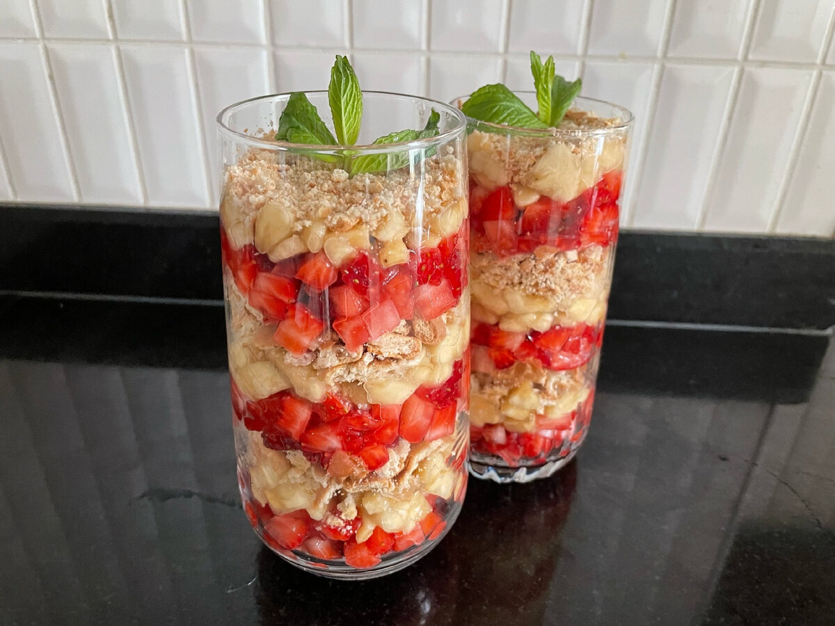 Простой и некалорийный десерт