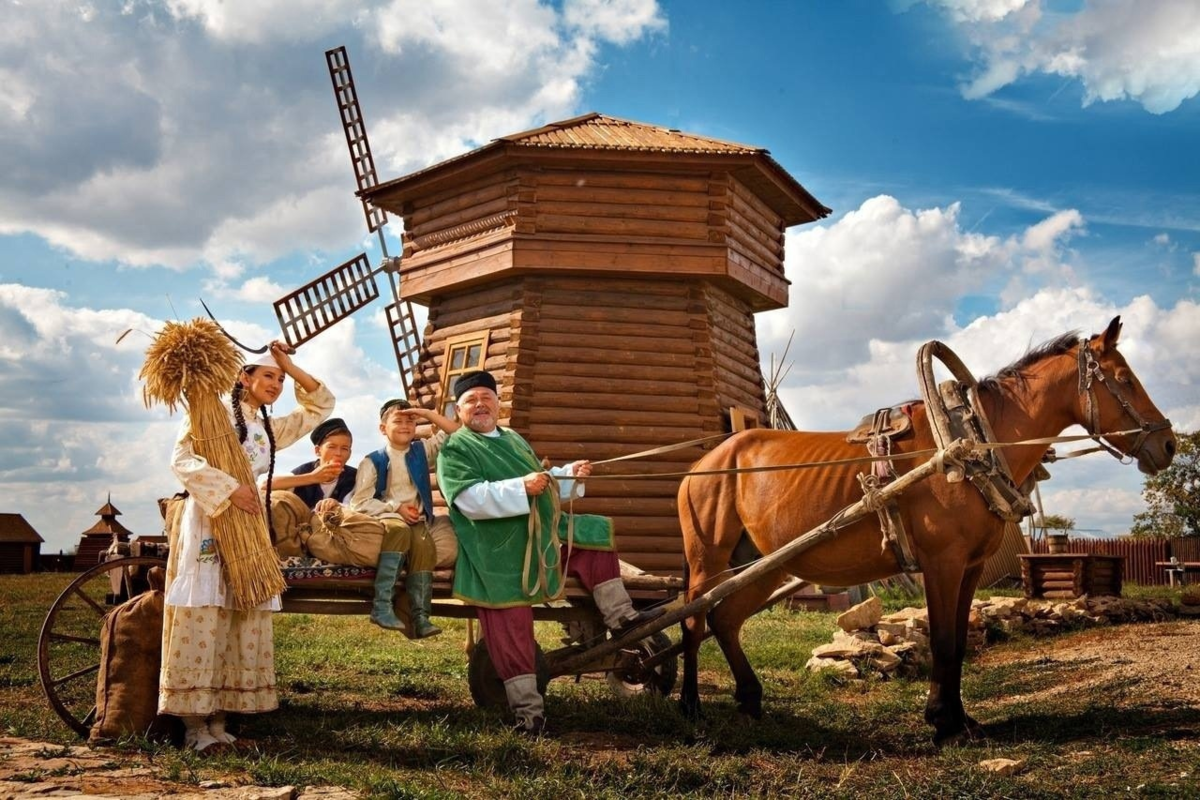 Татарские про деревню