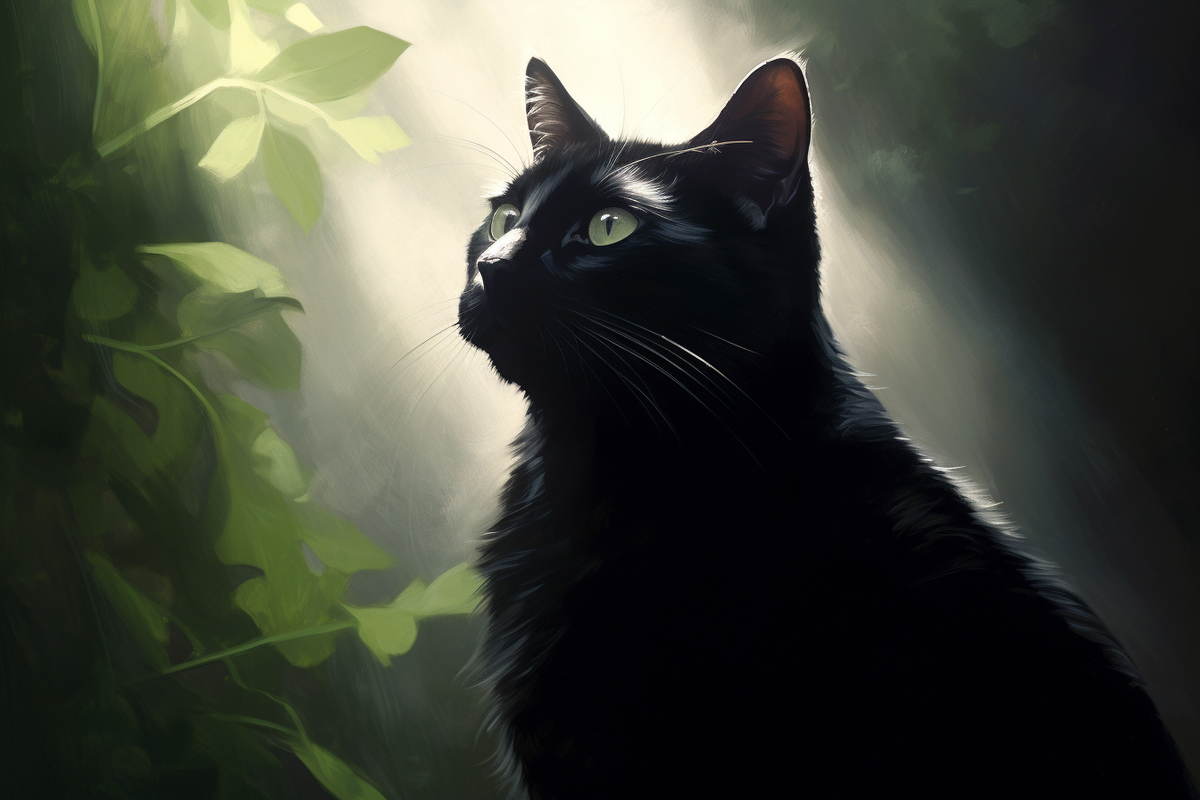 Анастасия Эльберг, "Кот ее величества" (миниатюра)