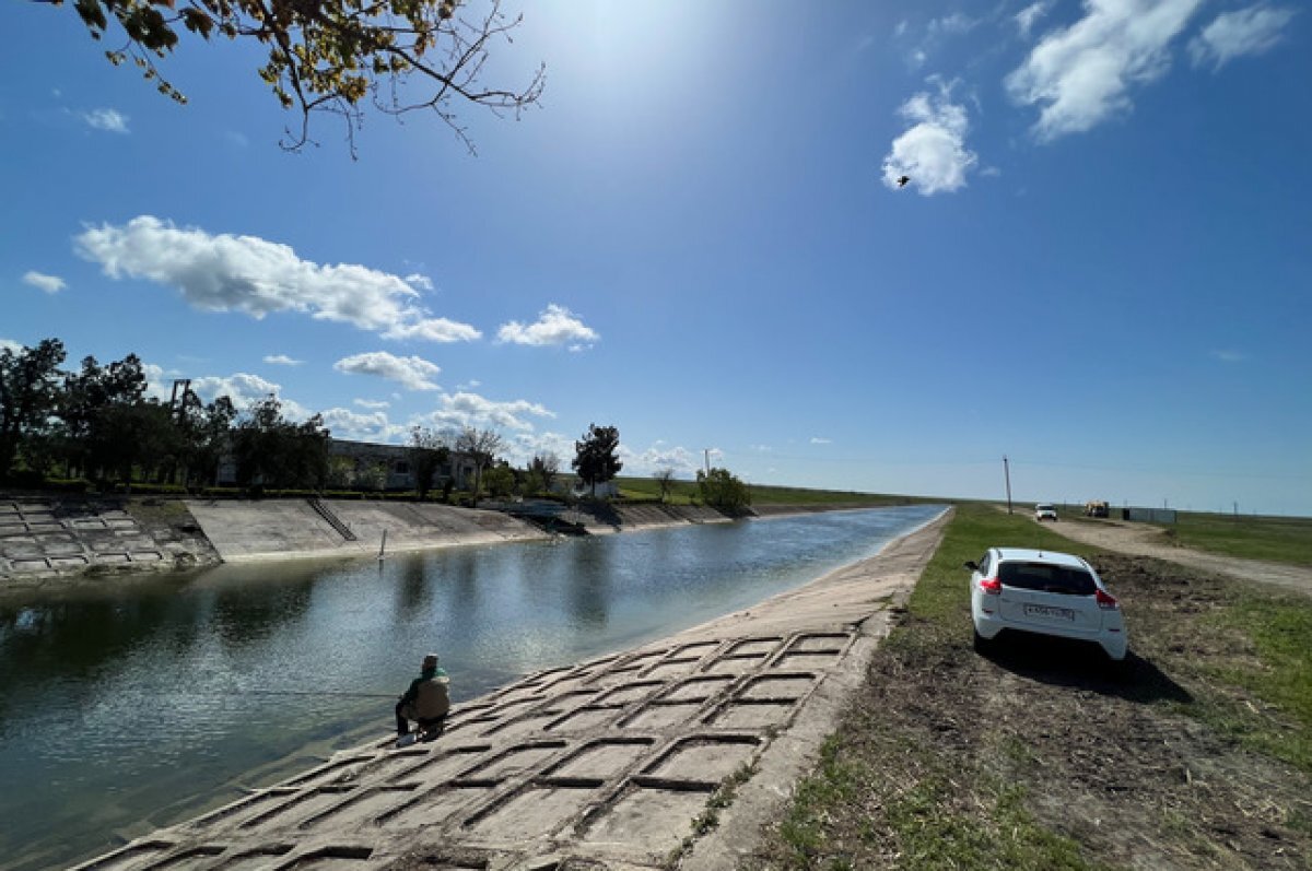    В Крыму закачивают воду из Северо-Крымского канала после подрыва ГЭС